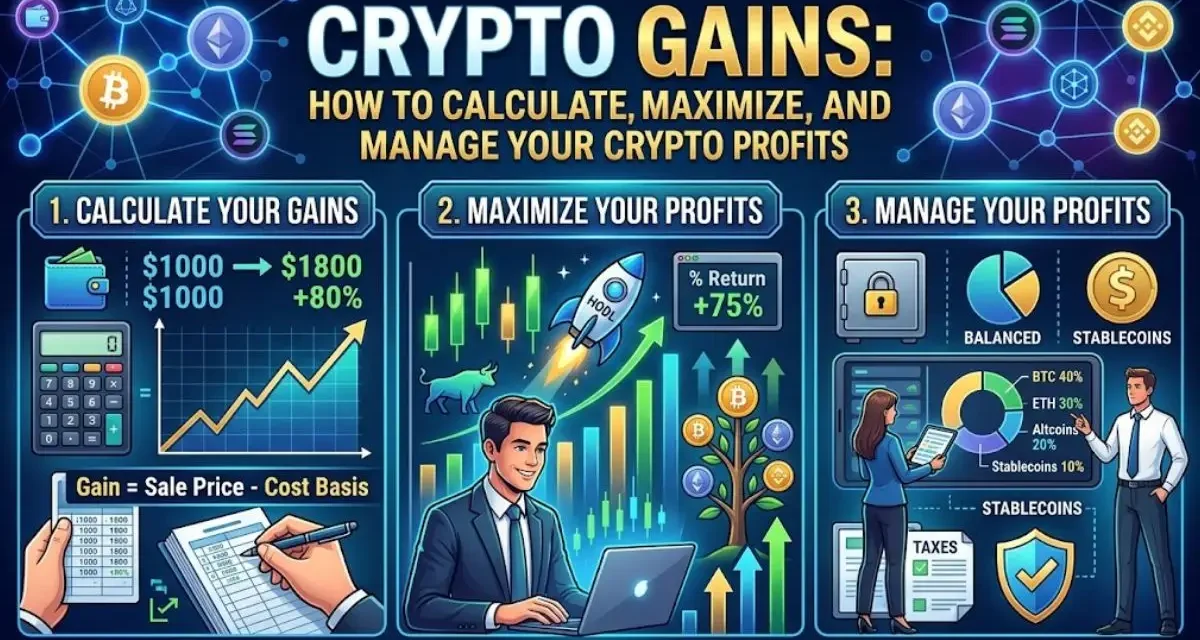Crypto Gains: How to Calculate, Maximize, and Manage Your Crypto Profits