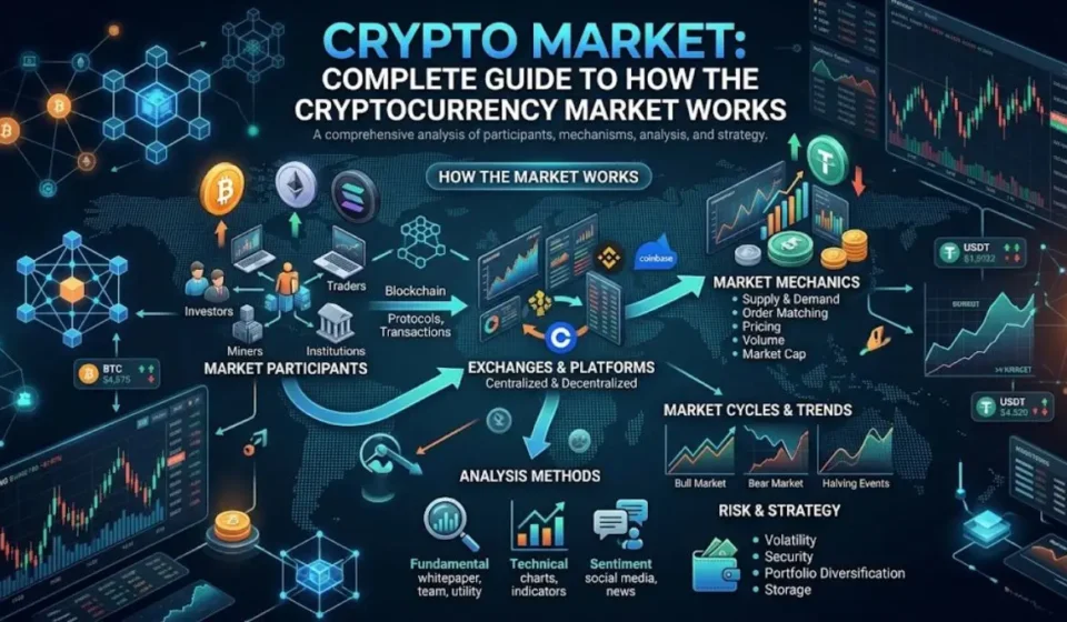 Crypto Market: Complete Guide to How the Cryptocurrency Market Works