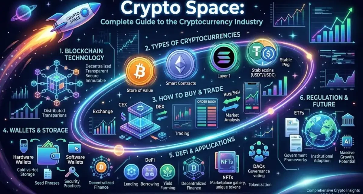 Crypto Space: Complete Guide to the Cryptocurrency Industry