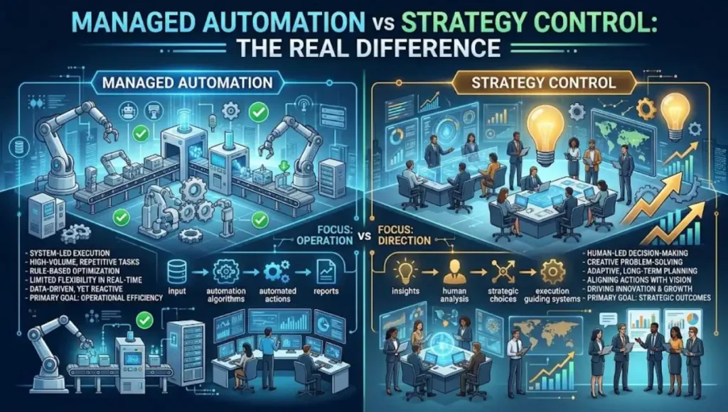 Managed Automation vs Strategy Control: The Real Difference